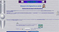 Desktop Screenshot of engineeronline.ws